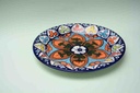 Blue pottery Dinner plate  IMG # 1