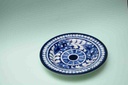 Blue pottery Dinner plate - Duplicate IMG # 1