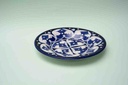 Blue pottery Dinner plate   - Duplicate IMG # 1