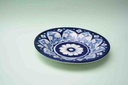 Blue pottery Dinner plate    - Duplicate IMG # 1