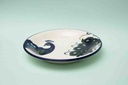 Blue pottery Quarter plate   - Duplicate IMG # 1