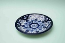 Blue pottery Quarter plate    - Duplicate IMG # 1