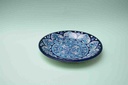 Blue pottery Quarter plate     - Duplicate IMG # 1