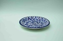Blue pottery Quarter plate       - Duplicate IMG # 1