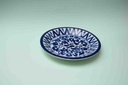 Blue pottery Quarter plate       - Duplicate IMG # 1