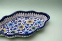  Blue pottery Fruit bowl IMG # 1