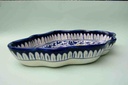  Blue pottery Fruit bowl IMG # 1