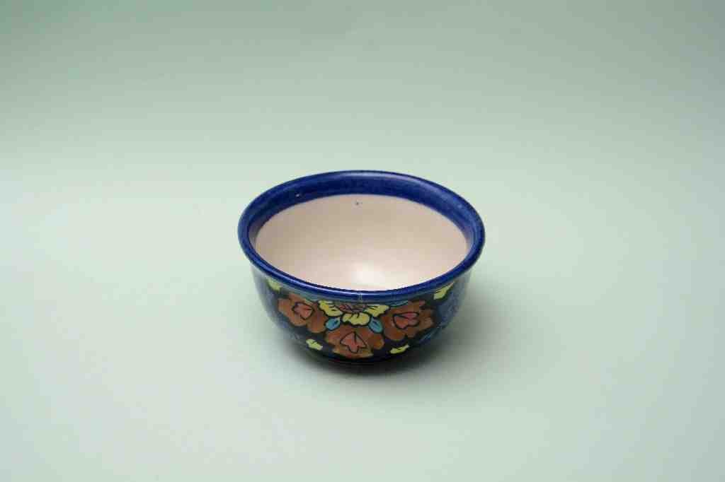  Blue pottery Small Bowl - Duplicate IMG # 1