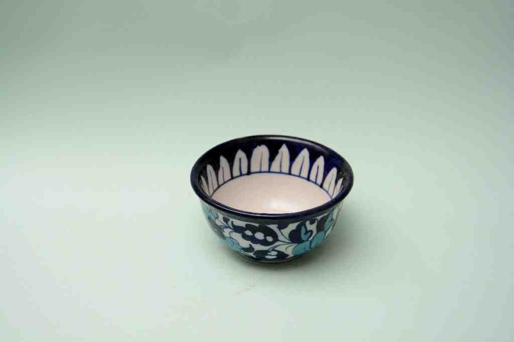  Blue pottery Small Bowl  - Duplicate IMG # 1