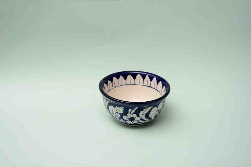  Blue pottery Small Bowl     IMG # 1