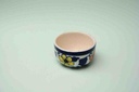  Blue pottery Butter cup - Duplicate IMG # 1