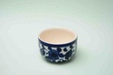  Blue pottery Butter cup  - Duplicate IMG # 1