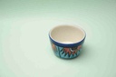  Blue pottery Butter cup - Duplicate IMG # 1