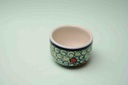  Blue pottery Butter cup - Duplicate IMG # 1