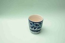  Blue pottery Butter cup  - Duplicate IMG # 1