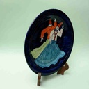  Blue pottery Decorative art Plate - Duplicate IMG # 1