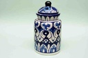  Blue pottery Jar IMG # 2