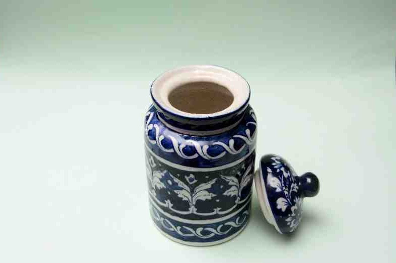  Blue pottery Jar  - Duplicate IMG # 1