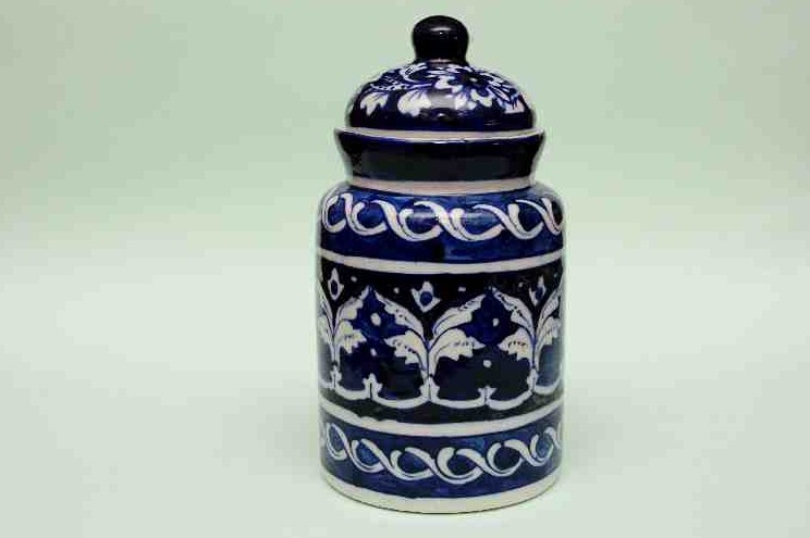  Blue pottery Jar  - Duplicate IMG # 1