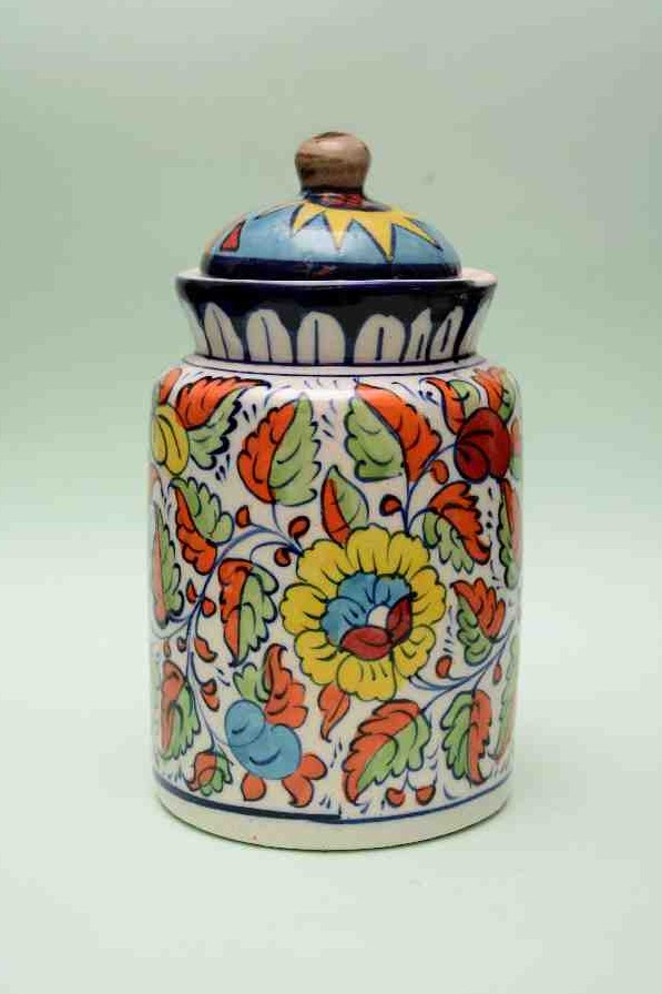  Blue pottery Jar   - Duplicate IMG # 1