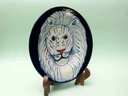 Blue pottery Decorative art Plate - Duplicate IMG # 1