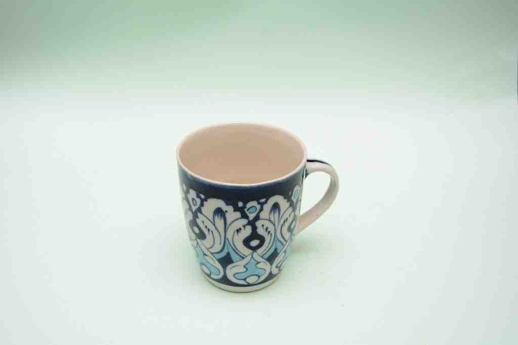  Blue pottery Mug     - Duplicate IMG # 1