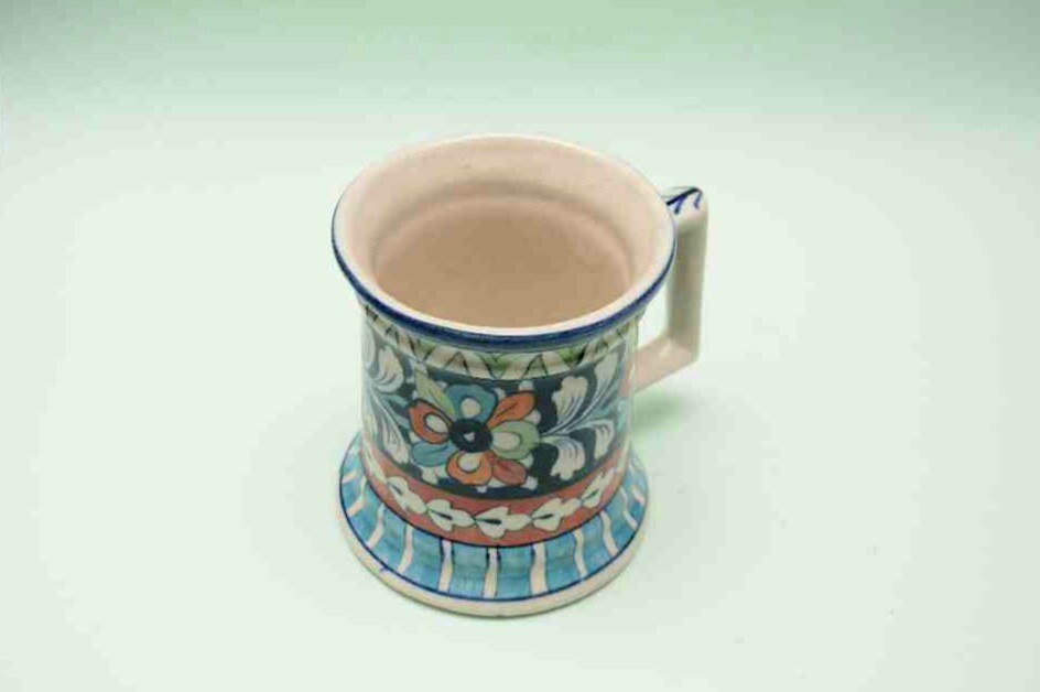 Blue pottery Mug - Duplicate IMG # 2