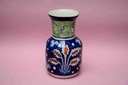 Blue pottery Medium flower vase - Duplicate IMG # 1