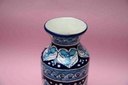Blue pottery Medium flower vase IMG # 1