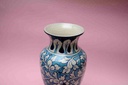 Blue pottery Medium flower vase - Duplicate IMG # 1