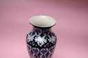 Blue pottery Medium flower vase - Duplicate IMG # 1