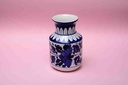 Blue pottery Small flower vase     - Duplicate IMG # 1