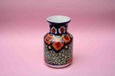 Blue pottery Small flower vase      - Duplicate IMG # 1