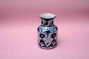 Blue pottery Small flower vase       - Duplicate IMG # 1