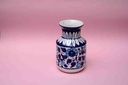 Blue pottery Small flower vase        - Duplicate IMG # 1