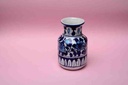 Blue pottery Small flower vase         - Duplicate IMG # 1