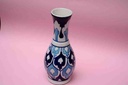 Blue pottery Medium flower vase    - Duplicate IMG # 1