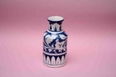 Blue pottery Small flower vase        - Duplicate IMG # 1