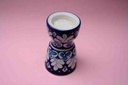 Blue pottery Candle stand - Duplicate IMG # 1