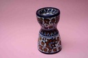 Blue pottery Candle stand       - Duplicate IMG # 1