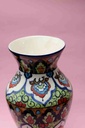 Blue pottery Flower vase - Duplicate IMG # 1