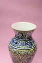 Blue pottery Flower vase - Duplicate IMG # 1