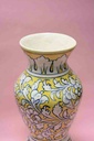 Blue pottery Flower vase - Duplicate IMG # 1