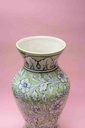 Blue pottery Flower vase - Duplicate IMG # 1