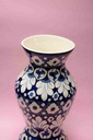 Blue pottery Flower vase IMG # 1