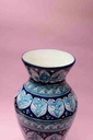 Blue pottery Flower vase - Duplicate IMG # 1