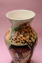 Blue pottery Flower vase - Duplicate IMG # 1