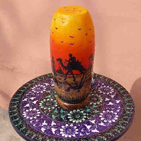 Camel skin lamp IMG # 2