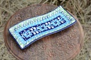 Blue pottery kebab dish - Duplicate IMG # 1