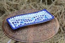 Blue pottery kebab dish - Duplicate IMG # 1